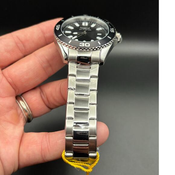 Invicta Pro Diver 46316 Mens 43mm Black Dial Stainless Steel Quartz 50m NIBWT - Picture 14 of 17